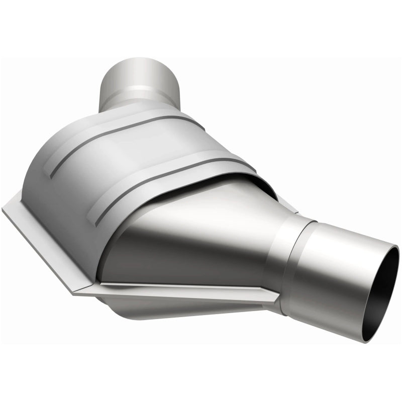 MagnaFlow Universal Catalytic Converter 2.50inch Angled Inlet/Outlet - 99186HM