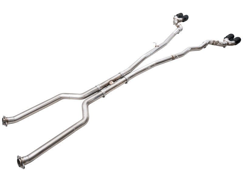 AWE Tuning BMW G90/G99 M5 Track Edition Cat-Back Exhaust - Diamond Black Tips - 3020-43790