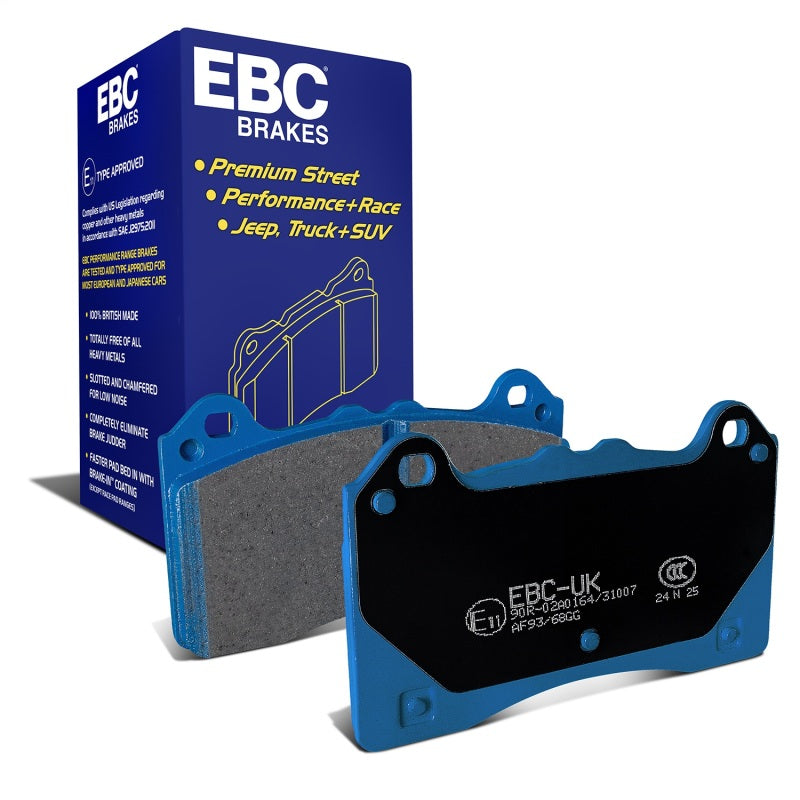 EBC 16-18 Ford Focus RS Bluestuff Front Brake Pads - DP52274NDX