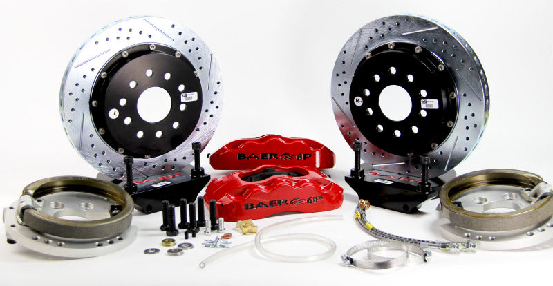 Baer Brakes 14in Pro+ Rear SDZ Brake Kit - Hugger Orange - 4262151HO