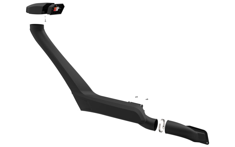 K&N 2024 Toyota Tacoma L4-2.4 Turbo Elevated Intake Kit (Snorkel) - 63-8003