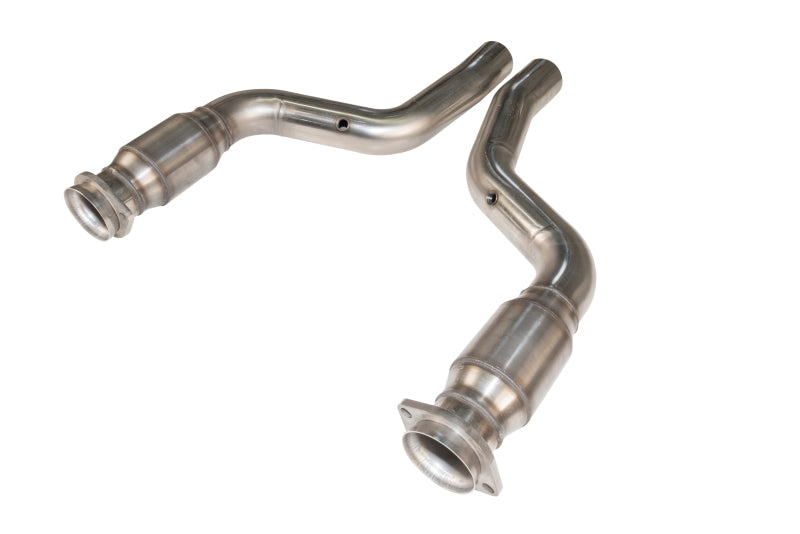 Kooks 06-10 Dodge Charger SRT8 3in In x 3in Out GREEN Cat SS Conn. Pipes - 31023300