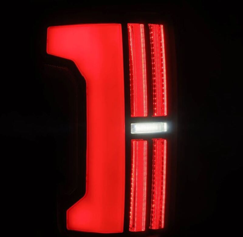 AlphaRex 07-13 Toyota Tundra Nova-Series LED Tail Lights - Black - 670032