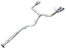 Load image into Gallery viewer, AWE Tuning 2022+ VB Subaru WRX Track Edition Exhaust - Chrome Silver Tips - 3020-42979