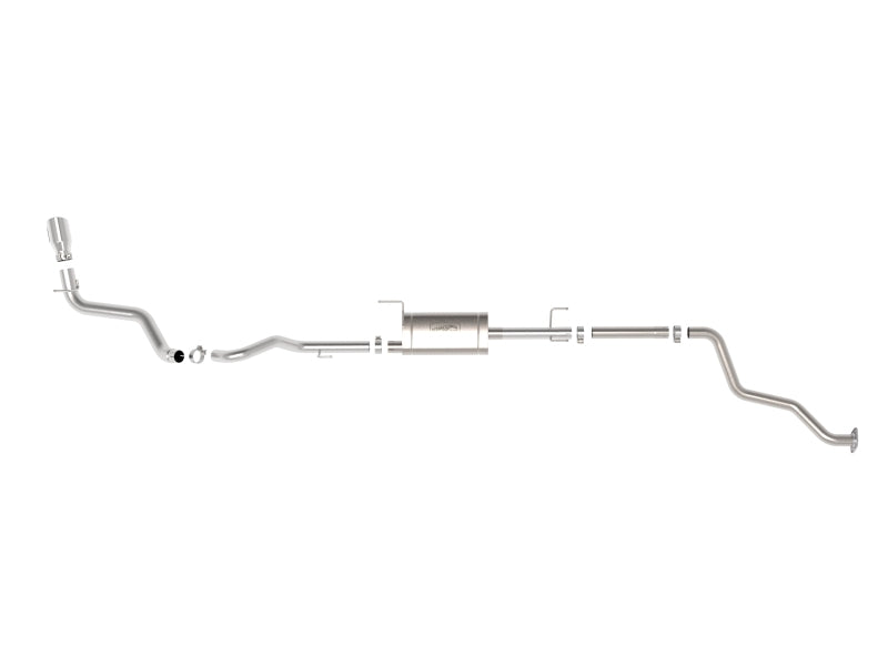 aFe 2024 Toyota Tacoma L4 2.4L Apollo Series 2.5-3in 409 SS Steel Cat-Back Exhaust w/Polished Tips - 49-46071-P