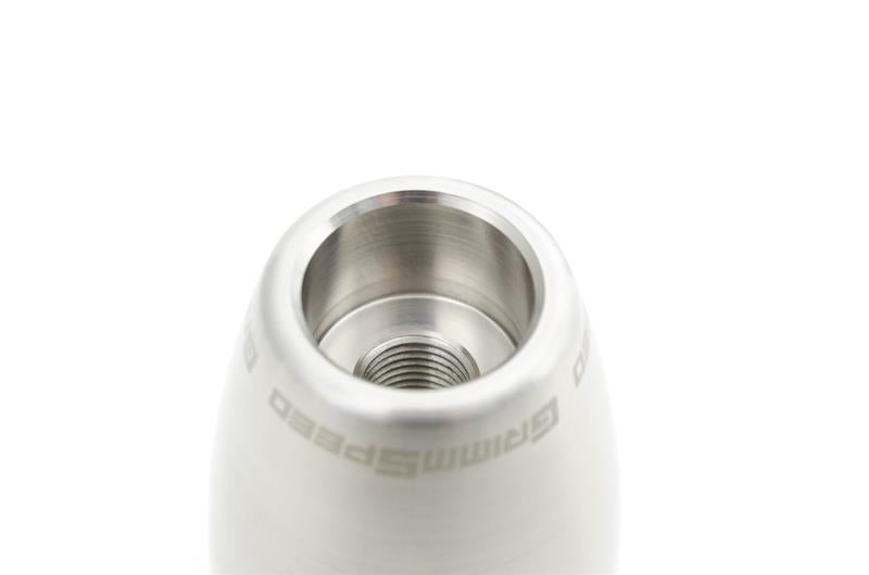 GrimmSpeed Shift Knob Stainless Steel - Subaru 5 Speed and 6 Speed Manual Transmission - 038006