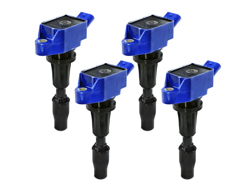 aFe 18-21 Kia Stinger / 22-24 Hyundai Elantra N SCORCHER High-Performance Ignition Coil - Pack of 4 - 77-92015-MB