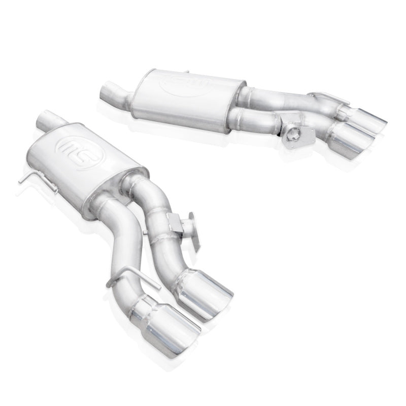 Stainless Works 2016-18 Cadillac CTS-V Sedan Axle Back System Dual-Mode Turbo Mufflers 4in Tips - CTSV16MKS-FC
