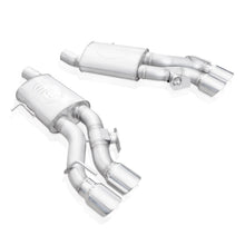 Load image into Gallery viewer, Stainless Works 2016-18 Cadillac CTS-V Sedan Axle Back System Dual-Mode Turbo Mufflers 4in Tips - CTSV16MKS-FC