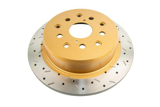 DBA 00-05 Lexus IS300 Rear Drilled & Slotted 4000 Series Rotor - DBA4749XS
