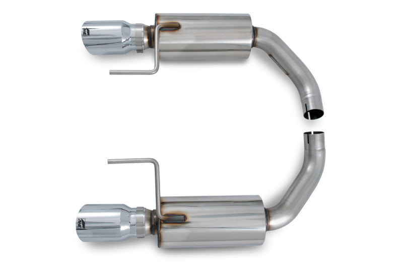 AWE Tuning S550 Mustang EcoBoost Axle-Back Exhaust - Touring Edition (Chrome Silver Tips) - 3015-32086