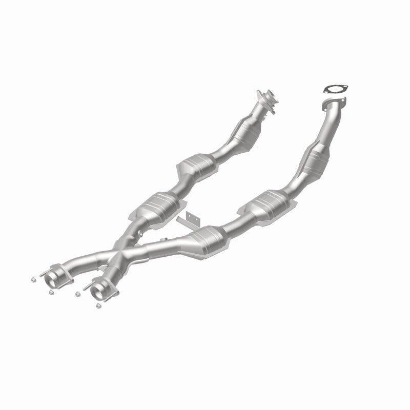 MagnaFlow Direct Fit Catalytic Converter 96-98 Mustang 4.6L 6-Cats - 93348