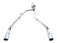 Load image into Gallery viewer, AWE Tuning 09-18 RAM 1500 5.7L (w/o Cutout) 0FG Dual Rear Exit Cat-Back Exhaust - Chrome Silver Tips - 3015-32101
