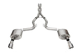 Corsa 24+ Ford Mustang GT Xtreme Cat-Back Exhaust Sys. 3.0in Dual Rear Exit w/4.5in Pro Series Tips - 21250