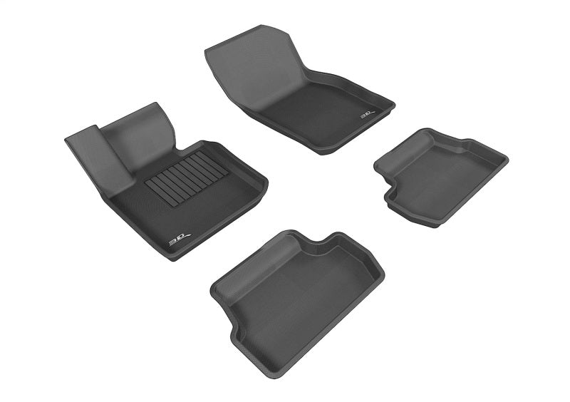 3D MAXpider 14-24 Mini Cooper/S/SE/JCW Hardtop 2-Door (F56) Kagu Black Full Set - L1MN01001509