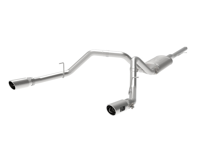 aFe Apollo GT Series 3in 409SS GM Silverado/Sierra 1500 09-19 V6-4.3/V8-4.8/5.3L - Polished - 49-44112-P
