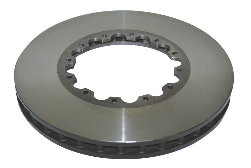 DBA 03-09 Porsche 911 996/997 GT3/GT3 RS (w/Iron Rotor) Front Left 5000 Series Slot Rotor w/Blk Hat - DBA52396BLKCSL