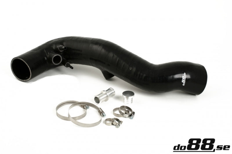 do88 Volvo S60/V70/XC70/S80/XC90 Turbo 3in Inlet Hose Black - DO88-KIT73S