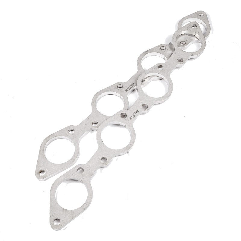 Stainless Works Big Block Chevy Round Port Header 304SS Exhaust Flanges 1-3/4in Primaries - HFBBC175