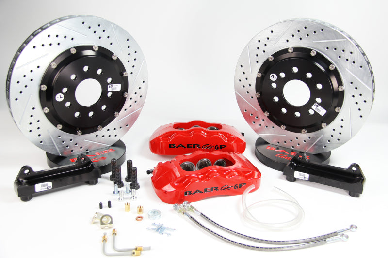 Baer Brakes 98-02 Chevrolet Camaro 13in Pro+ Rear SDZ Brake Kit - Silver - 4302464S