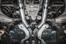 Load image into Gallery viewer, MBRP 18-23 Dodge Durango SRT 6.4L Armor Pro T304 SS 3in Cat Back Exhaust Dual Rear Exit w/ CF Tips - S51053CF