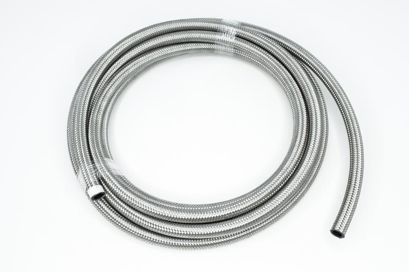 DeatschWerks 8AN SS Double Braided CPE Hose 20 Feet - 6-02-0813-20