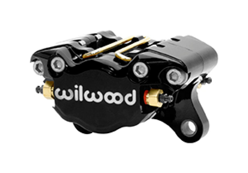 Wilwood Caliper-Dynapro Single 3.75in Mount 1.38in Pistons .38in Disc - Black - 120-9690-BK
