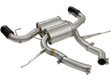 Load image into Gallery viewer, aFe MACHForce XP 2.5in Axle Back Stainless Exhaust w/ Black Tips 07-13 BMW 335i 3.0L L6 (E90/92) N55 - 49-36327-B