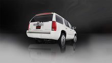 Load image into Gallery viewer, Corsa 2011-2014 GMC Yukon 6.2L V8 3in Cat-Back Single Side w Twin 4in Black Pro-Series Tips - 14882BLK