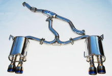 Load image into Gallery viewer, Invidia 11+ STI/WRX Sedan Only 76mm Q300 Titanium Tip Cat-back Exhaust - HS11STIG3T