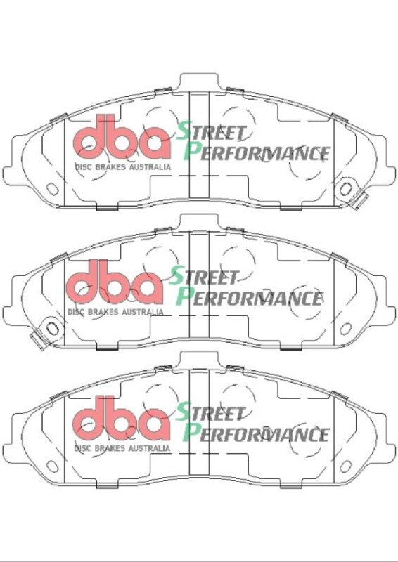 DBA 97-06 Corvette (Incl C5 Z06) SP500 Front Brake Pads - DB7599SP