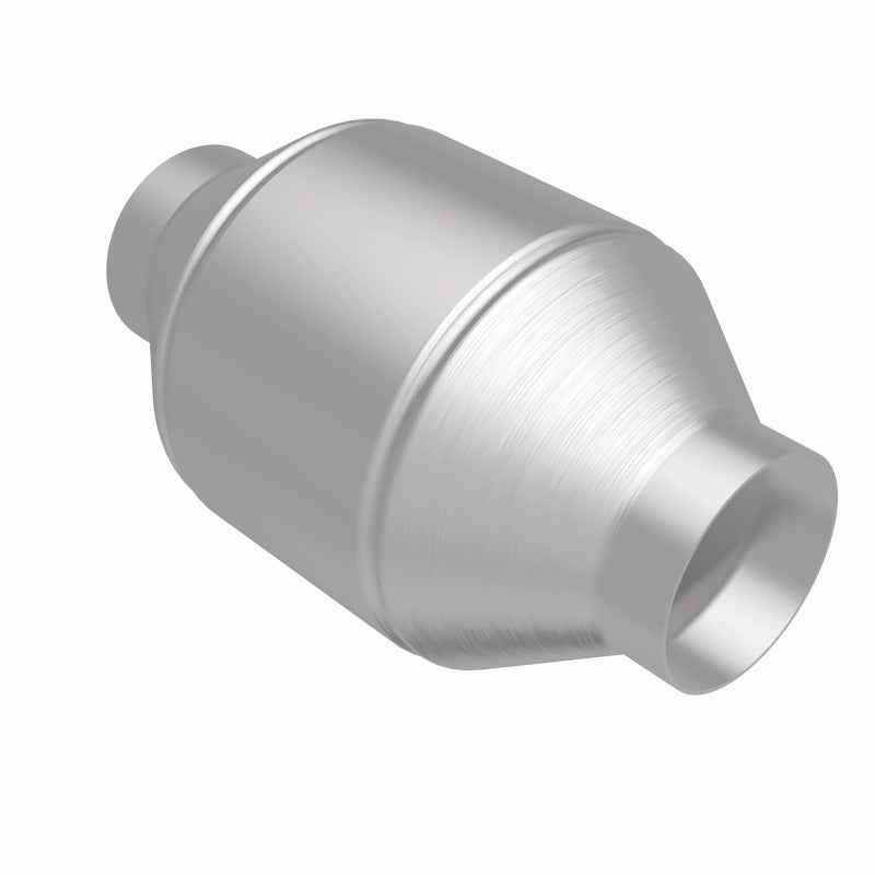 MagnaFlow Univ Cat Conv 2.5in Inlet/Outlet Center/Center Round 3in Body L x 5in W x 8.75in Overall L - 51656