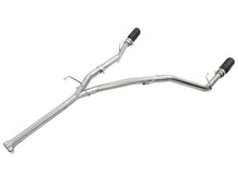Load image into Gallery viewer, aFe MACHForce XP DPF-Back Exhaust 2.5in SS with Black Tips 2014 Dodge Ram 1500 V6 3.0L EcoDiesel - 49-42041-B