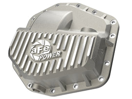 aFe POWER Street Series Front Diff Cover Raw w/ Machined Fins Ford F-250/350 23-26(Dana M235) - 46-71480A