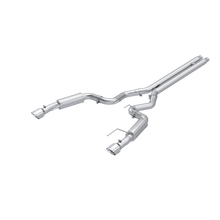 Load image into Gallery viewer, MBRP 2024 Ford Mustang GT S650, 5.0L 3in Dual Split Rear Aluminized Steel - S7253AL