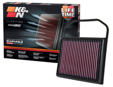 Load image into Gallery viewer, K&amp;N Replacement Air Filter for 15-16 Mercedes Benz C400 3.0L / E320 / GL450 / ML400 (2 Required) - 33-5032