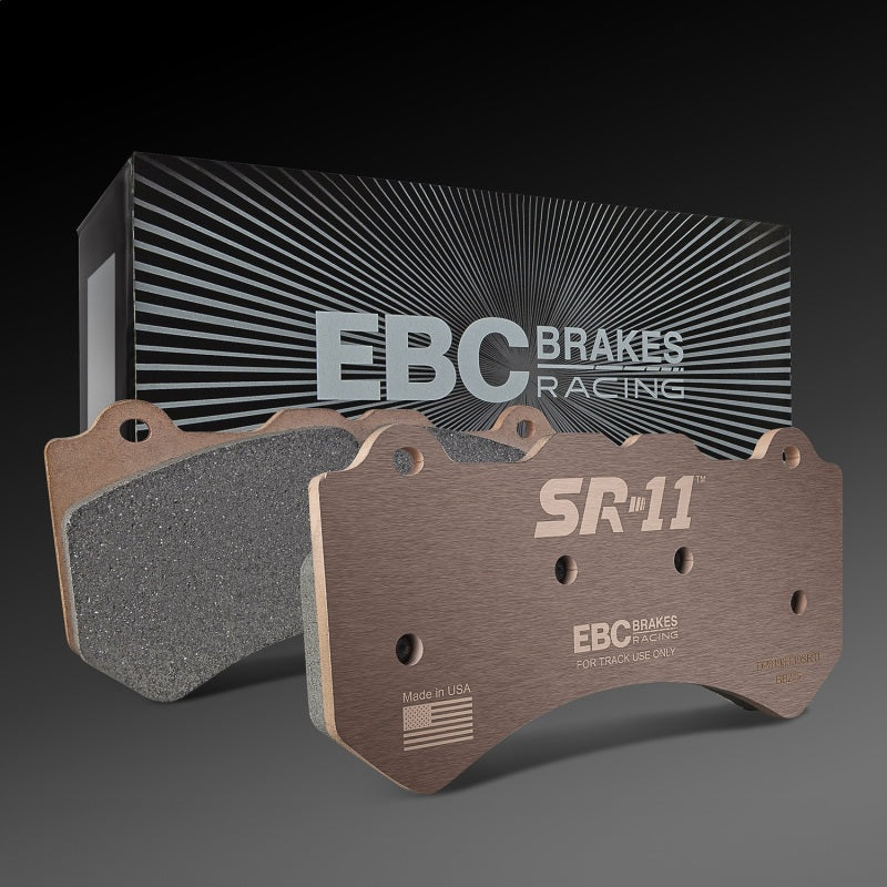 EBC Racing 10-16 Lotus Evora 3.5L SR-11 Sintered Race Front Brake Pads - DP8036.16SR11