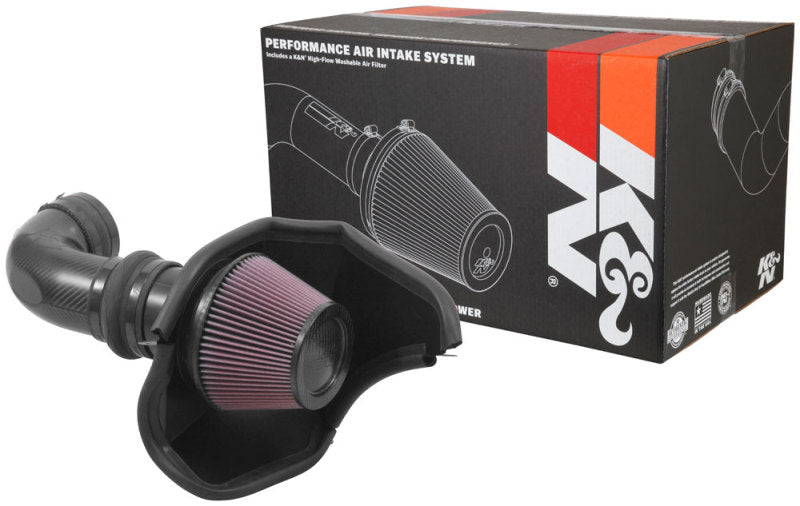 K&N 2016-2017 Cadillac CTS-V 6.2L V8 AirCharger Performance Intake - 63-3096