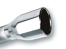 Load image into Gallery viewer, Borla 2.5in Inlet 4in Single Round Rolled Edge Outlet x 8in Long Weld On Exhaust Tip - 20235