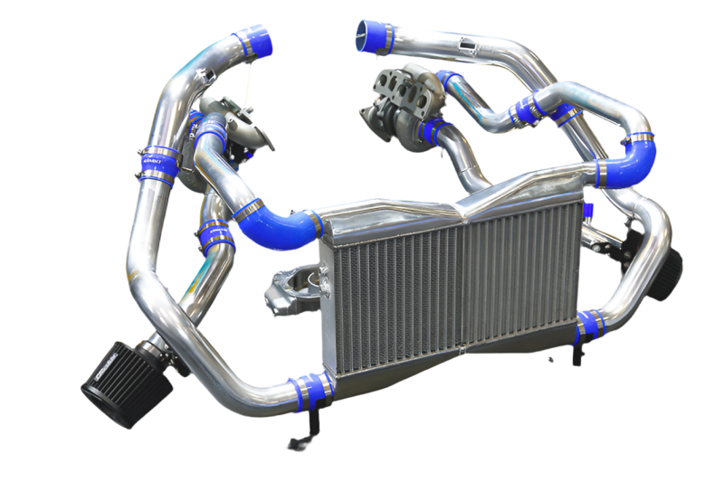 GReddy 09-20 Nissan 370Z Z34 T517Z 8cm Twin Turbo Kit - 11520097