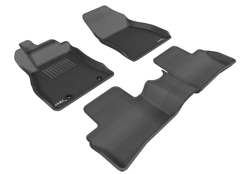 3D MAXpider 11-18 Nissan Juke Kagu Black Full Set - L1NS06401509