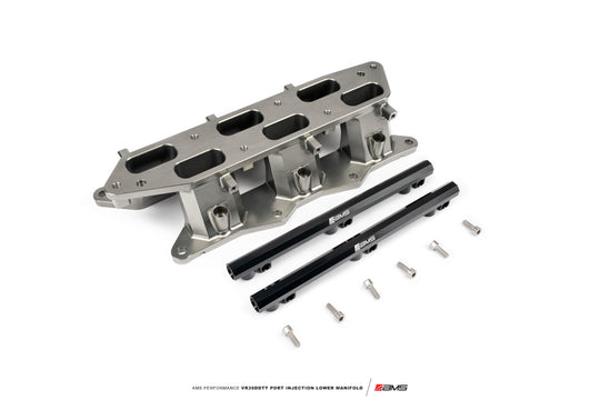 AMS Performance Infiniti Q50/Q60 Port Injection Lower Manifold - Gunmetal - ALP.28.08.0002-2