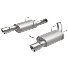 Load image into Gallery viewer, MagnaFlow 13 Ford Mustang V8 5.0L Dual Split Rear Exit Stainless Cat Back Performance Exhaust - 15151