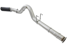Load image into Gallery viewer, aFe ATLAS 5in DPF-Back Alum Steel Exhaust System w/Black Tip 2017 Ford Diesel Trucks V8-6.7L (td) - 49-03090-B