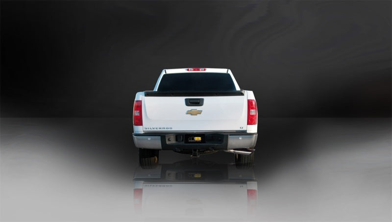 Corsa 2010-2013 Chevrolet Silverado Ext. Cab/Std. Bed 1500 4.8L V8 Polished Sport Cat-Back Exhaust - 24905