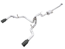 Load image into Gallery viewer, AWE Tuning 0FG 21+ Ford F150 Dual Split Rear Cat-Back Exhaust- 5in Diamond Black Tips - 3015-33119