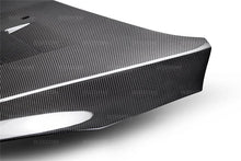 Load image into Gallery viewer, Seibon 15-16 Ford Focus TS-Style Gloss Finish Carbon Fiber Hood - HD16FDFO-TS
