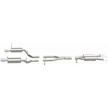 Load image into Gallery viewer, MagnaFlow 11-12 Dodge Durango V8 5.7L Dual Split Rear Exit Stainless Cat Back Performance Exhaust - 15068