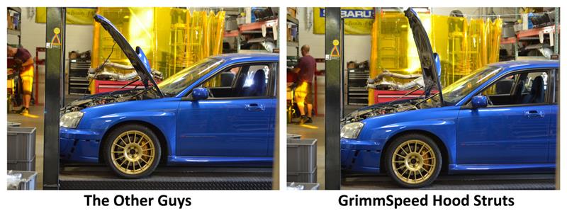 GrimmSpeed 03-08 Subaru Forester Hood Struts - 097025