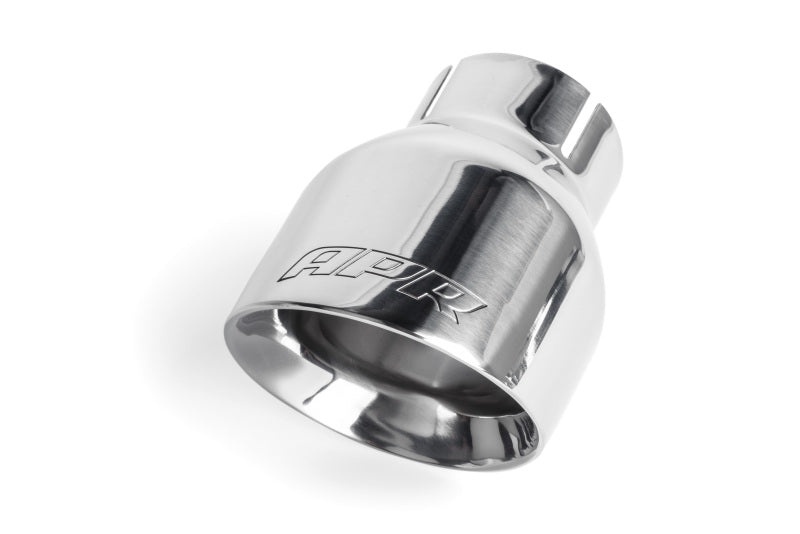APR Double-Walled 4in Slash-Cut Tips - Polished - Set of 2 - TPK0001